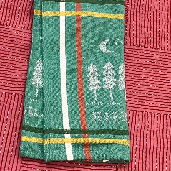 NWT Dishtowel by Now Designs cabin /camp / forest theme - Picture 5 of 9